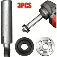 1 Set Angle Grinder Extension Shaft, 80mm Extension Rod Set, Polishing Machine Adapter, Rotary Extension Shaft