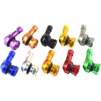 AliExpress NONE 1Pc Aluminum Alloy Valve Motorcycle Rim 90 Degree Angle Motorcycle Wheel Tire Tubeless Valve Stems For Car Bike Rim Wheel Parts