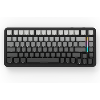 ATTACK SHARK M86 Gasket Mechanical Keyboard, 75% Tri-Mode(BT/2.4G/USB-C) Wireless RGB Gaming Keyboard, Hot Swappable Custom Keyboard, Pre-lubed Linear Switches, PBT Keycaps, 4000mAh