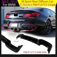 Rear Bumper Diffuser Lip for BMW F06 F12 F13 640i 650i M Sport 2012-2018 Refit Spoiler Splitter Plate Modification Auto Parts image 4