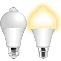 E27 LED Motion Sensor Bulb LED Lamp PIR Sensor Light Bulb Auto ON/OFF Night Light For Porch Stairs Garage Security Lights