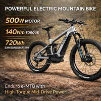 AliExpress TWITTER High Power Mid Motor Electric Mountain Bike Wireless Electronic 12 Speed Gear 140Nm Torque 29er Enduro