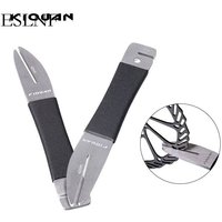 ESLNF Bicycle Disc Calibration Wrench Bicycle Repair Tools Double-opening Design Silicone Anti-slip Material Bicycle Accessories