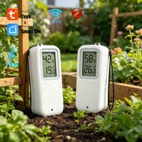 Tuya WiFi ZigBee Temperature and Humidity Sensor IP65 Waterproof Compatible with Google Home Yandex SmartLife Alexa