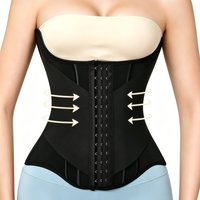 1Pcs U-shaped Waist Trainer for Women Tummy Control Body Shaper Corset Waist Cincher Corset Shapewear Compression Girdle