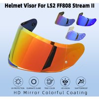 Motorcycles accessories face shield for LS2 FF808 Stream II helmet visor replacement UV Cut Tinted Lens Accessories Visière Moto