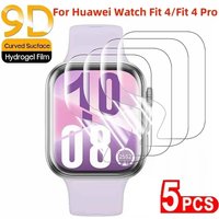 1-5 PCS Screen Protector For Huawei Watch Fit 4 Fit4 Pro Anti-scratch Clear TPU Hydrogel Film for Huawei Fit4 3 2 1 Accessories