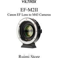 Viltrox EF-M2II Autofocus Adapter Ring for Canon EF lens to M43 Mount Series Cameras