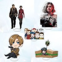 Resident Evil RE4 Anime Acrylic Stand Model Plate Decoration Originality Desk Figure Display Fans Gift Cartoon Prime Classic