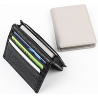 Genuine Leather Business Card Holder Name Card Case Credit Card Wallet for Men & Women