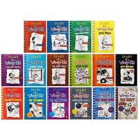 Random 1Pc Diary of A Wimpy Kid English Comic Book Educational English Picture Book Kids Children Reading Story Books