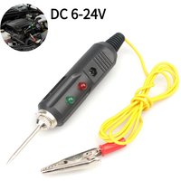 Car Voltage Tester Pen 6V-24V DC, Automotive Circuit Electrical Tester with Test Probe Needle, for Fuse Relay Light Diagnostic