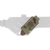 ARC Pistol Mag Pouch Ultra-Lightweight MOLLE Elastic 9mm .40S&W Mag Holder Universal Holds Magazines Multitools Flashlights