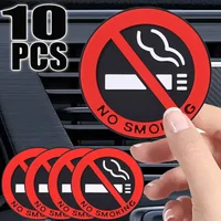 AliExpress NONE Universal Car Interior No Smoking Stickers Warning Logo Taxi Car Prevent Smoking Sign Sticker Home Wall No Smoking Sign Decal