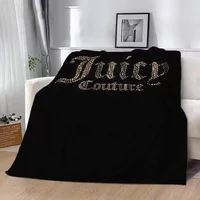 Fashion Juicy Cool Couture Anime Cartoon Throw Blanket Luxury Designer Bedding Sofa Cover for Home Decor