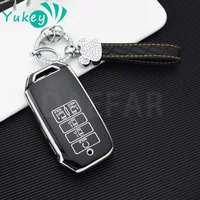 9 Buttons Car Key Case Cover Shell Fob For KIA K7 K8 V6 2022 EV6 2022 Dl3 K5 for Kia Carnival Sedona 2021 Sorento MQ4 Keychain