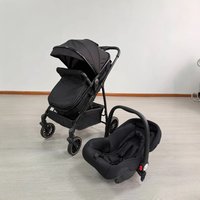 High Landscape Children's Stroller Basket Bicycle Detachable Stroller Car Can Sit Lightweight Folding One Year Old