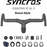 AliExpress NONE SYNCROS Creston IC Sl X Gravel Full Internal Cable Routing Road Handlebar T1000 Carbon Integrated Gravel Cockpit Di2