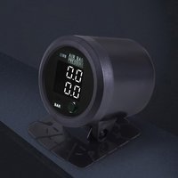 Dual Air Pressure Gauge S-Series Ultra-Thin Round 52mm Red&Blue&White LED Display For Air system 0-232PSI /16BAR