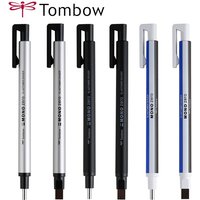 Tombow MONO Zero Pen Push Eraser Pencil Rubber ластик Japanese Stationery for Art Student Supplies Drawing Replaceable Refill