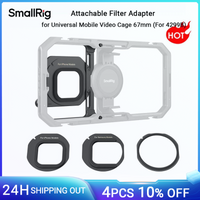 SmallRig 67 mm magnetischer Filterring-Adapter für universellen mobilen Videokäfig 4299B für SMALLRIG 67 mm Telefon-Magnetfilterserie