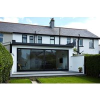 House Sliding Door Patio Aluminum Tempered Glass Slide Door Waterproof Home Interior Kitchen Soundproof Doors Customize Size
