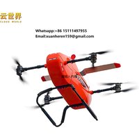 Cloud World Flying Manned Drones Can Transport Supplies for High-altitude Ocean Forest Mountain Terrain Search and Rescue EVTOL
