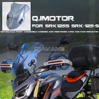 FOR QJMOTOR SRK125S SRK-125-S Motorcycle Front Windshield Widened and Heightened Wind and Rain Deflector