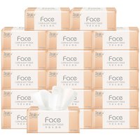 100 Draws On 3 Layers Of Paper; 12 Packs Of Affordable Household Face Paper; Large Sized Sanitary Napkins; Napkin Puff;