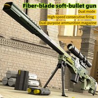 M416 SCAR-L Electric Soft Bullet Toy Rifle Automatic Rifle AWM Sniper Rifle Outdoor CS Shooting Game Toy Suitable Gift for Boys