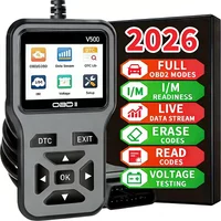 V500 Obd2 Scanner Diagnostic Tool, Auto Check Engine Code Reader with Reset Function, Enhanced Obdii/Eobd Car Scan Tool