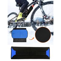 AliExpress E-Bike Battery Cover - Waterproof Dustproof Thermal Case for Lithium Packs, Shock-Absorption Frame Protection, Black/Universal