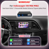 Bonroad Wireless Carplay Android Auto Upgrade Module Adapter for Volkswagen Vw Mib Mib2 Skoda Octavia Golf 7 Passat B8 Seat Leon Jetta Polo with Bluetooth Mirrorlink Airplay