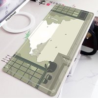 Cute Mouse Pad Gamer Mause Green Office Desk Mat XL Computer Deskmat 300x800 Mousepad Kawaii Office Accessories Pc Table Rug Xxl