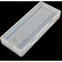 ăCă8-Section 18650 Battery Anti Fall Protection Box 12 Section AAA Battery Plastic Wear Resistant And Waterproof Storage Box