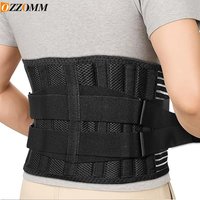 Back Brace for Lower Back Pain Relief- Adjustable Lumbar Support Belt for Men & Women,Breathable Mesh Design for Herniated Disc,