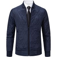 Autumn Winter New Fleece Coat Men's Jackets Waterproof Casual Business Zipper Up Cardigan Windproof Baseball Overcoat Velvet Top