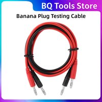 Banana Plug Testing Cable Test Probe P1041 2Pcs 4mm Banana Plug to Banana Plug Test Cable Multimeter Testing Cables 40.6in 15A