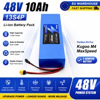 ✅ 48V 10Ah 13S4P 2000W Lithium-Ionen-Akkupack 18650 Zellen für Kugoo M4 M4Pro M5 M5Pro Elektroroller Upgrade-Akku EU-Lager Schneller Versand