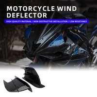 Motorcycle Winglet Aerodynamic Wing Kit Spoiler For Kawasaki Ninja ZX6R YAMAHA ZYF R1 R6 Universal Motor ATV UTV Accessories