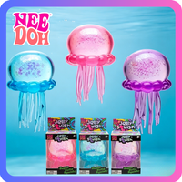 -Hot Selling Schylling Fuzz Ball Jellyfish Squishy Blind Box Soft Squeeze Toy Stress Anxiety Relief Stress Sensory Gift