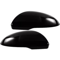 Black Front Left Right Rearview Side Mirror Cover Cap ABS Fit for Kia Optima K5 2016 2017 2018 2019 2020