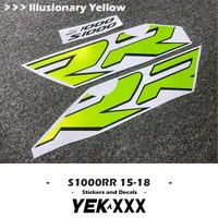 For BMW S1000RR HP4 2015-2018 15 16 17 18 Fairing Shell Sticker Decal Customized Line Colors S1000RR