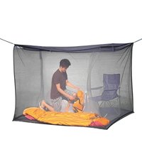 Outdoor Fly Net Rectangular Foldable Portable Summer Bed Canopy Drapes For Hiking Camping Travel Patio Terrace Backyard Porch