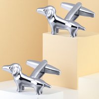 16 Styles Sea Snail Dolphin Cufflinks Men Christmas Father Dog Music Cuff Links 1 Pair