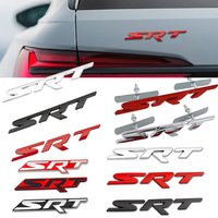 Car Front Grille Sticker Emblem Accessories For Dodge SRT Durango Ram Charger Viper Challenger Caliber Avenger Nitro Hellcat