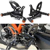 Motorcycle Footrest Kit Adjustable Rear Sets for KTM 1290 Super Duke R GT 2024 2023 2022 2021 2020 Rearsets