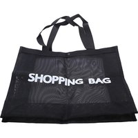 Transparent Mesh Shopping Bag Large Capacity Shoulder Handbag For Shopping Bags Breathable Beach Travel toiletry Storarge Bag