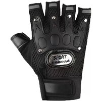AliExpress NONE Half-finger gloves for cycling, fitness and sports, outdoor fingerless mesh fabric, anti-slip and wear-resistant gloves