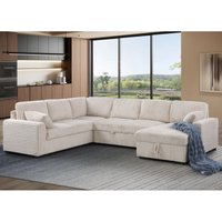# Pinzhi Home Custom U Shaped Modern Foldable Folding Sofa Bed Single Corner Sofa Bed Furniture for Living Room